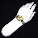 Rolex Datejust 79173G 2002 Automatikauer mat champagnerfaarwegem Diamanten-Zifferblat aus 18K Gold a Stol