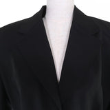 Prada, Black, Size 40, Women's Belted Jacket, Wool/Mohair, 40, Black