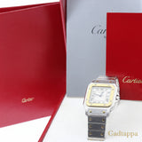 Cartier 81036283 Santos Galbee LM Men's Watch - Pre-owned