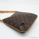 LOUIS VUITTON Monogram Musette Salsa Short M51258 Shoulder Bag Brown Coated Canvas Leather Women's - Pre-Owned