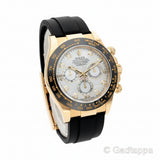 Vintage Rolex Daytona 116518LNG Mother of Pearl Diamond Dial Gold Watch