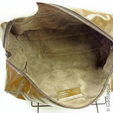 Vintage Miu Miu Logo Handbag Khaki x Silver Women's