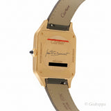 Cartier Santos Dumont LM WGSA0097 Gray Lacquer - Pre-owned
