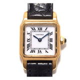 Cartier K18 Santos Dumont SM Vintage Antique Ladies Watch