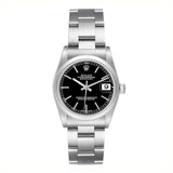 Rolex Datejust 78240 Black Dial Automatic Boys Watch