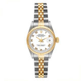 Rolex Datejust 69173 White Roman Dial Women’s Watch