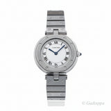 Cartier Santos Quartz White Dial Ladies Watch - Pre-owned