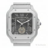 Cartier Santos de Cartier Dual Time LM WSSA0076 Men's Watch - Pre-owned