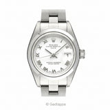 Vintage Rolex Oyster Perpetual Date 79160 White Dial Ladies Watch