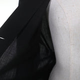 Prada, Black, Size 40, Women's Belted Jacket, Wool/Mohair, 40, Black