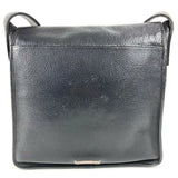 Chrome Hearts, Black, BS Fleur Mail Bag Shoulder Bag, Leather, Black