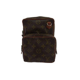 Louis Vuitton Monogram Sac de Poche Shoulder Bag, Brown/Beige, Women's, Pre-owned, High-End, Vintage