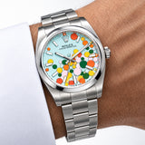 Rolex Oyster Perpetual 41 124300 Celebration Dial Automatic Watch