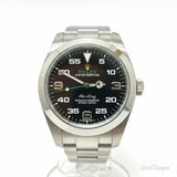 ROLEX 116900 Air-King Oyster Perpetual Automatic Watch SS Men's Silver -Pre-Owned