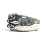 Chrome Hearts, Size 24, Chrome Hearts Jewelry Floral Cross Ring, Silver, Size 24