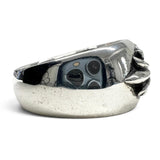 Chrome Hearts, Size 24, Chrome Hearts Jewelry Floral Cross Ring, Silver, Size 24