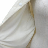 Canada Goose 7032L1, Ivory, Size S, Women's Quilted Knit Down Jacket, Wool Nylon Polyester Down Feather, Size S, Ivory