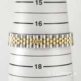 Vintage Rolex Datejust 179173G Blue Dial 10P Diamond Two-Tone Ladies Watch