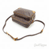 Louis Vuitton Monogram Nile Brown Shoulder Bag, Women's, Pre-owned, High-End, Vintage