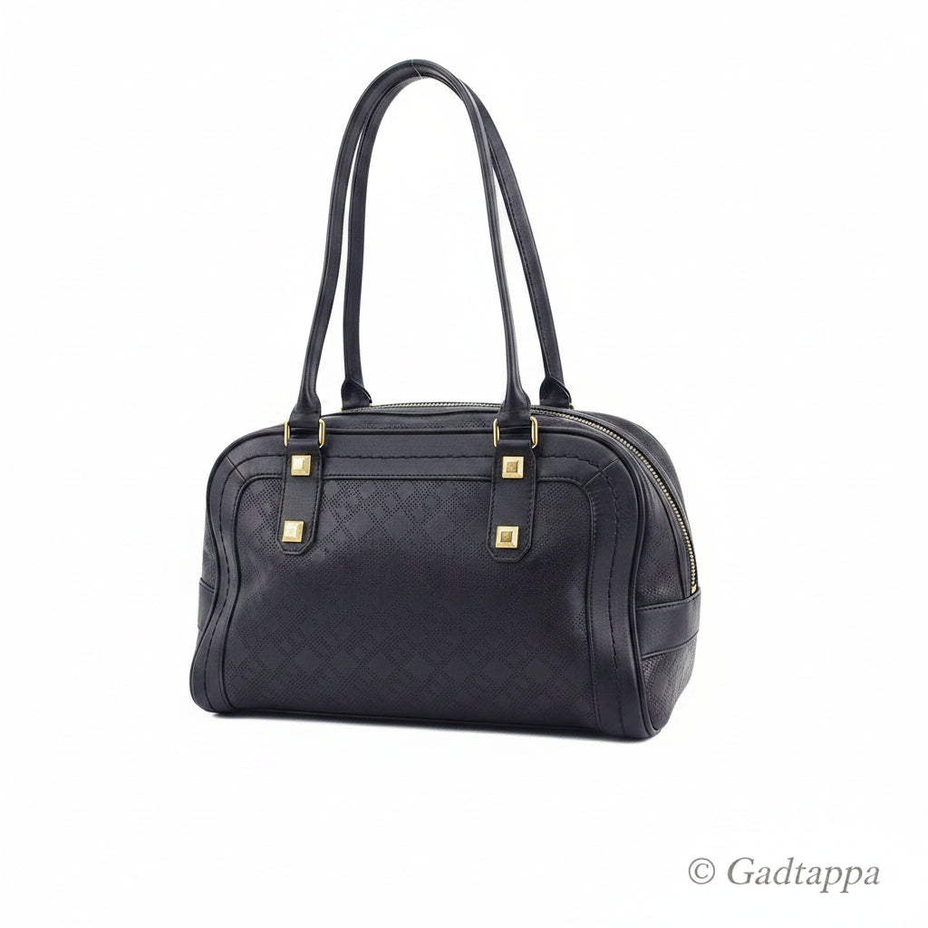 Bally Handbag Black Women's BALLY High Brand Vintage