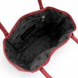 Chrome Hearts, Red, FS TOTE Cross Patch Dagger Zip Tote Bag, Suede Leather, Red