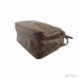 Louis Vuitton Monogram Old Nile Shoulder Bag Brown Women's Used Vintage High Brand - Pre-owned