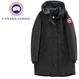 Canada Goose Rossclair Parka 2580W, Black, Sizes XS/S/M, Women's Down Jacket, Polyester Cotton Nylon Down Feather, Sizes XS/S/M, Black