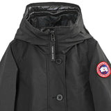 Canada Goose Rossclair Parka 2580W, Black, Sizes XS/S/M, Women's Down Jacket, Polyester Cotton Nylon Down Feather, Sizes XS/S/M, Black