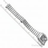 Cartier Santos de Cartier Skeleton LM WHSA0028 Reloj de hombre de acero inoxidable