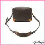 LOUIS VUITTON Monogram Nile Shoulder Bag Brown Men's Used Brand High Brand - Vintage