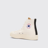 Comme des Garçons Play x Converse Chuck 70 Hi White