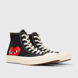 Comme des Garçons Play x Converse Chuck 70 Hi Black