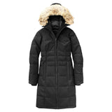 Canada Goose PEMBINA COAT 2582L, Black Herringbone, Women's Down Coat, Polyester Down Feather Coyote Fur, Black Herringbone