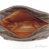 Louis Vuitton Monogram Old Nile Shoulder Bag Brown Women's Used Vintage High Brand - Pre-owned
