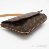 LOUIS VUITTON Monogram Canvas Musette Tango Short M51257 Shoulder Bag Brown Coated Canvas Leather -Pre-Owned