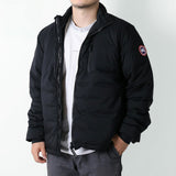 Canada Goose LODGE JACKET Fusion Fit 5079M, Black, Sizes S/M/L/XL, Men's Down Jacket, Polyamide Polyester Duck Down Feather, Sizes S/M/L/XL, Black
