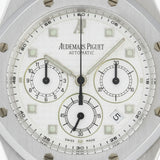 Vintage Audemars Piguet Royal Oak Chronograph 25960BC.OO.1185BC.01 in 18K White Gold with Date Display, Automatic, Silver, Men's Watch