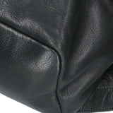 Chrome Hearts, Black/Silver, MOTO BACKPACK CROSS Cemetery Cross Patch Leather Backpack, Leather, Black/Silver