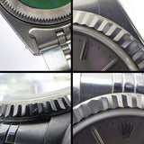 Rolex Datejust 69174 1991 Silver Dial 18K White Gold Steel Automatic