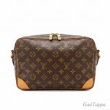 Louis Vuitton LOUIS VUITTON Shoulder Bag Monogram Nile Brown Women's Used Brand High Brand - Vintage