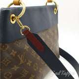LOUIS VUITTON Monogram Tuileries Besace Handbag 2-Way Shoulder Bag Crossbody Leather Marine Bordeaux M43441 - Pre-Owned