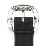 Chrome Hearts, Black/Silver, BAG WRISTHIM BACK PACK Nylon Leather Pouch Bracelet, Sterling Silver, Black/Silver
