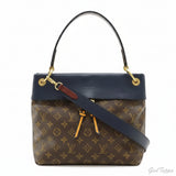 LOUIS VUITTON Monogram Tuileries Besace Handbag 2-Way Shoulder Bag Crossbody Leather Marine Bordeaux M43441 - Pre-Owned