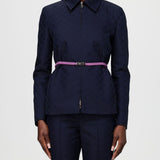 Gucci 851889ZAQXT, Blue, Women's Suit Jacket, Blue