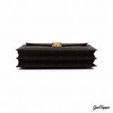 Louis Vuitton Business Bag Monogram Serviette Conseiller Brown Beige Women's Used M53331 - Vintage
