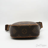 LOUIS VUITTON Monogram Pochette Gange M51870 Shoulder Bag Brown Coated Canvas Leather Men's -  Pre-Owned