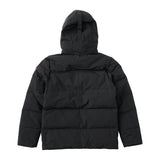 Canada Goose Classic Wyndham Parka 2048M, Black/Graphite, Sizes XS/S/M/L, Men's Down Jacket, Polyester Cotton Nylon Duck Down Feather, Sizes XS/S/M/L, Black/Graphite