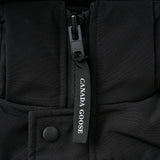 Canada Goose Classic Wyndham Parka 2048M, Black/Graphite, Sizes XS/S/M/L, Men's Down Jacket, Polyester Cotton Nylon Duck Down Feather, Sizes XS/S/M/L, Black/Graphite