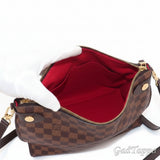 Louis Vuitton Damier Duomo Shoulder Bag, Ebene Brown, N41425, Gold Hardware, 90326304 - Pre-owned