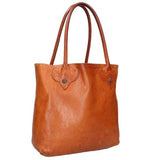 Chrome Hearts, Brown, FS TOTE UA 10th Anniversary Cross Patch Leather Tote Bag, Leather, Brown